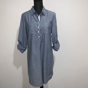 🍀NWOT EllieO chambray dress Sz M